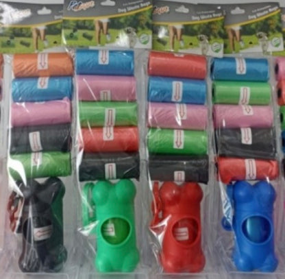 Hayvan Dışkı Poşeti Ve Kemik Çantası 5+1